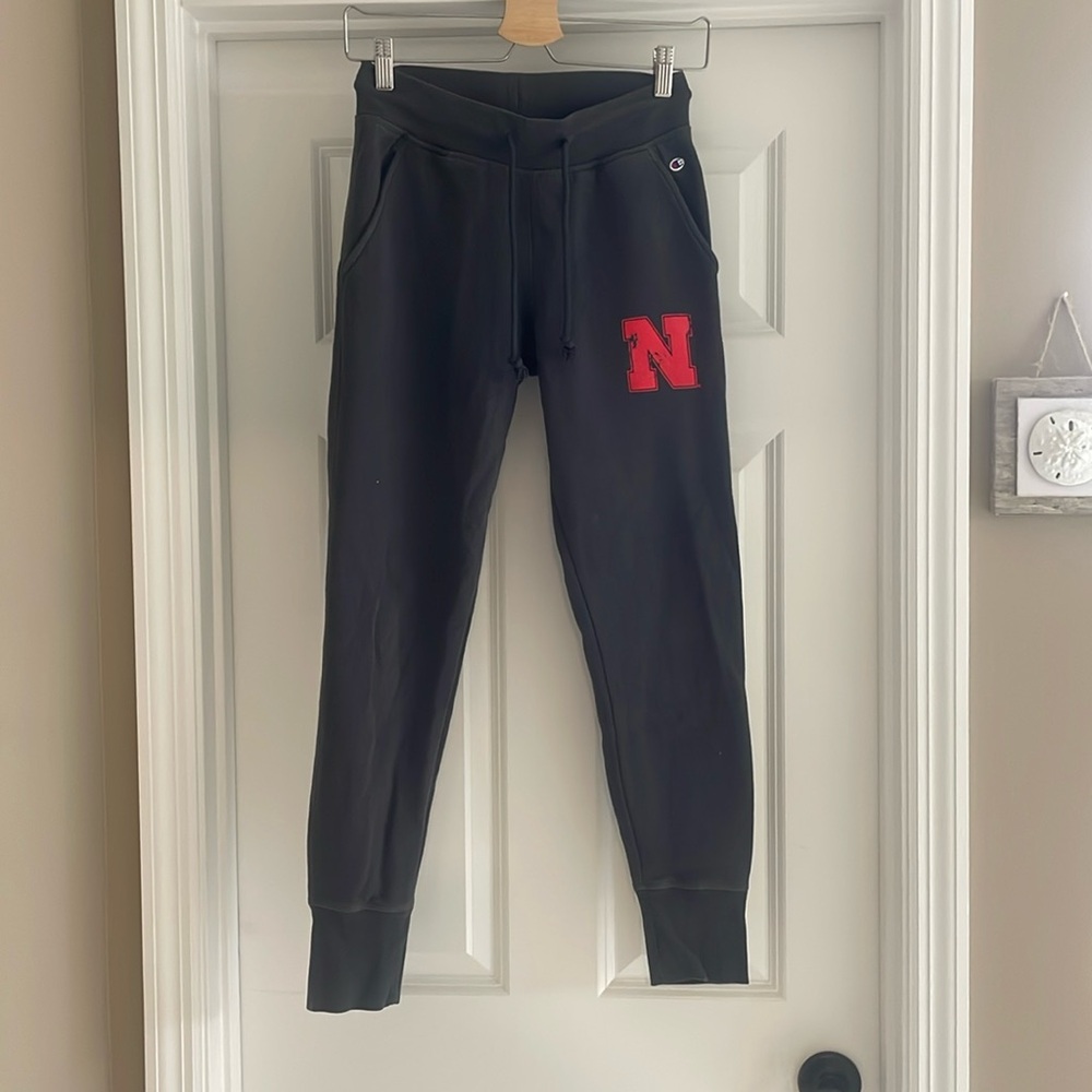 Gray university of Nebraska sweatpants